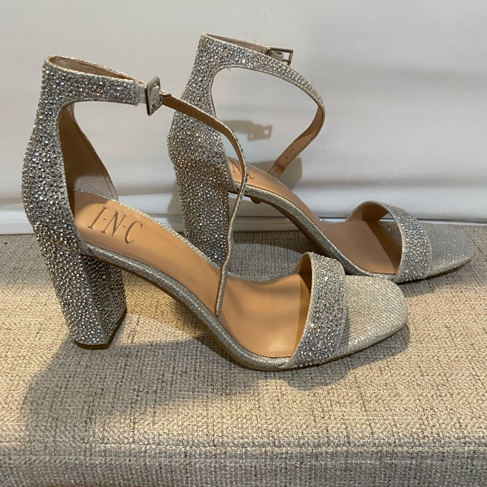 INC Rhinestone Heels - Picture 4 of 10